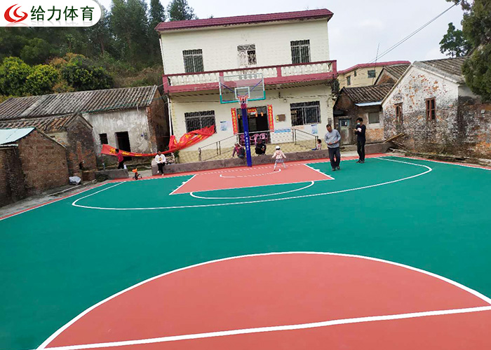 彩色籃球場造價(jià)